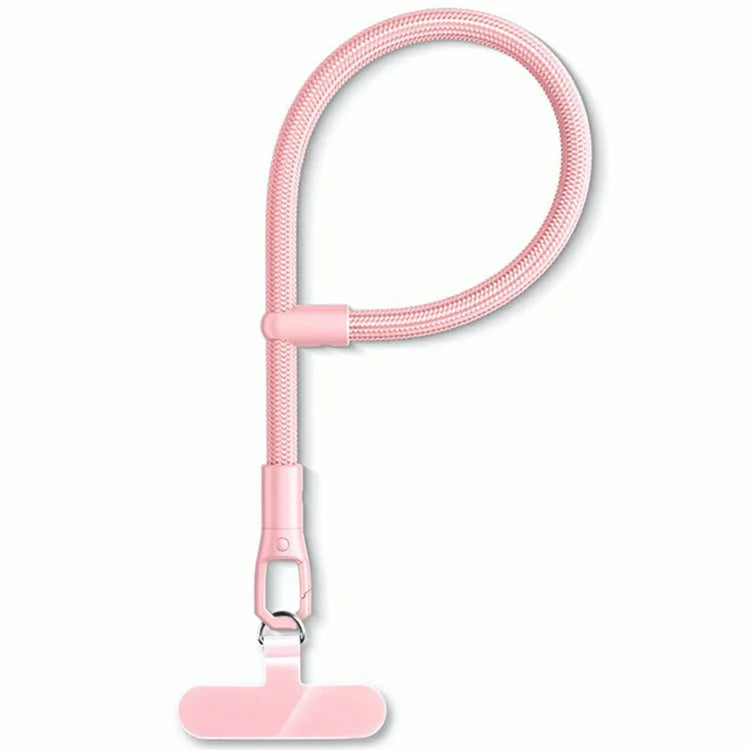 7mm Adjustable Wrist Strap Polyester Phone Lanyard with Tether Tab