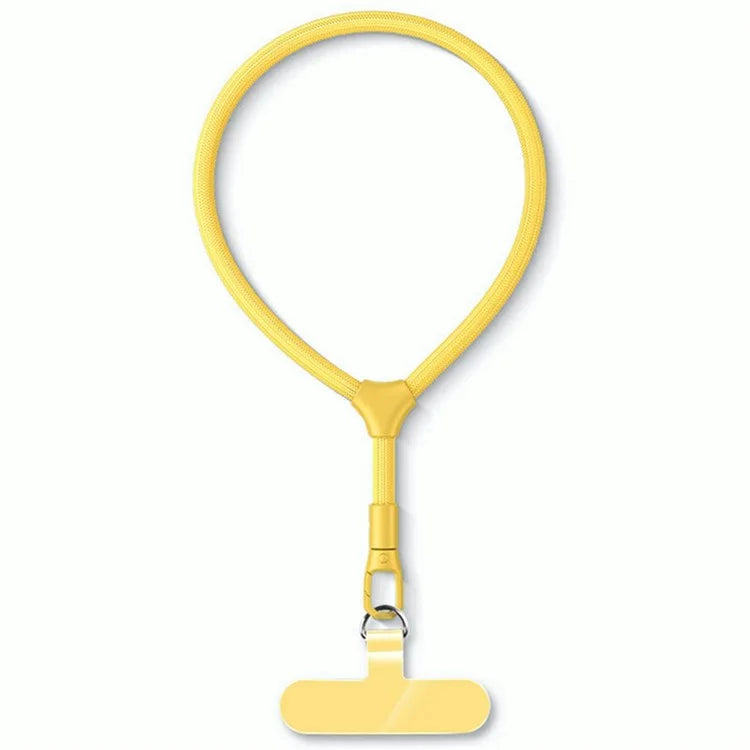 7mm Adjustable Ring Wrist Strap Polyester Phone Lanyard with Tether Tab