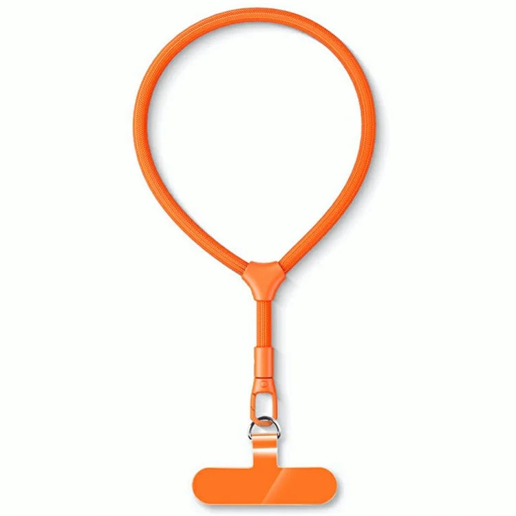 7mm Adjustable Ring Wrist Strap Polyester Phone Lanyard with Tether Tab