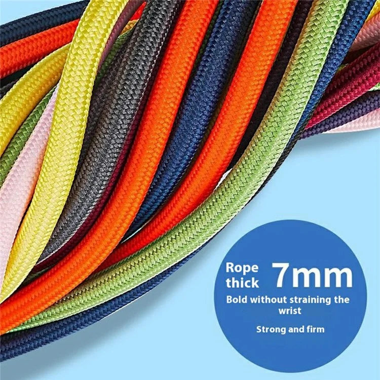 7mm Adjustable Ring Wrist Strap Polyester Phone Lanyard with Tether Tab