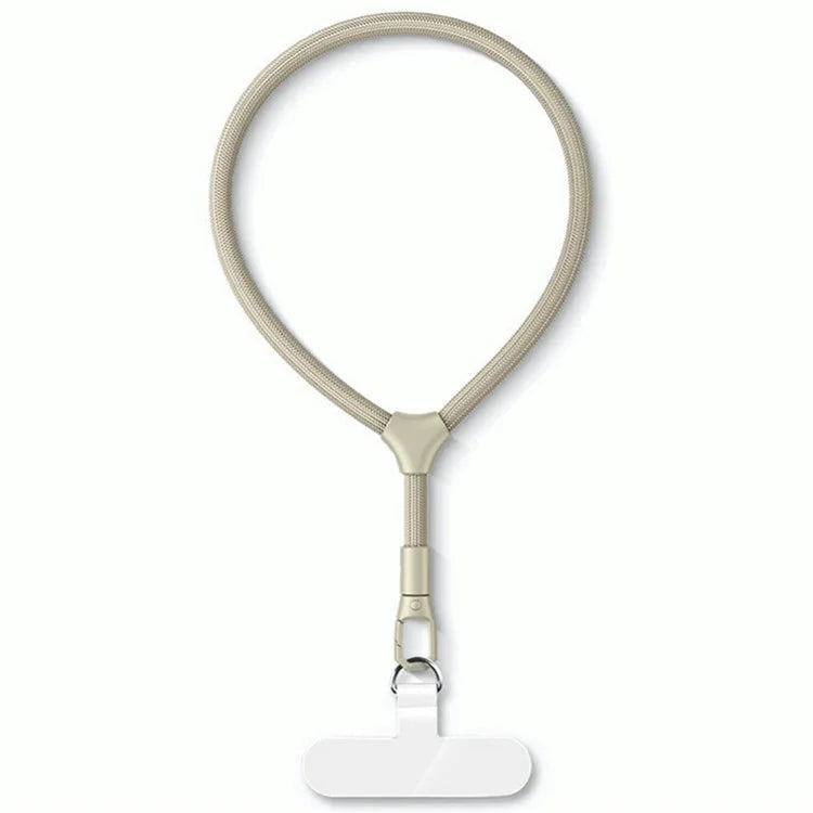 7mm Adjustable Ring Wrist Strap Polyester Phone Lanyard with Tether Tab