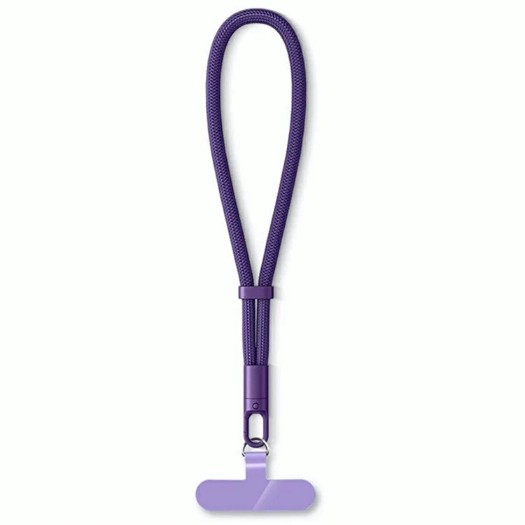 7mm Adjustable Wrist Strap Self-Locking Phone Lanyard with Tether Tab, 360-Degree Rotating Hook
