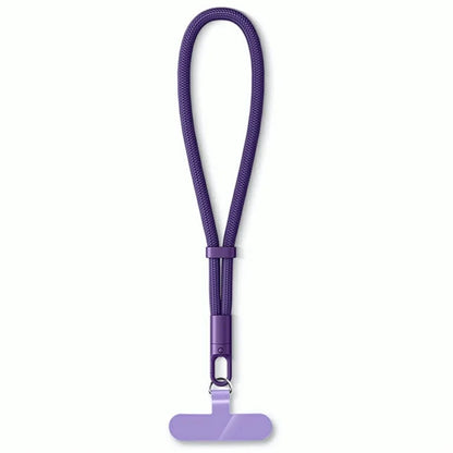 7mm Adjustable Wrist Strap Self-Locking Phone Lanyard with Tether Tab, 360-Degree Rotating Hook