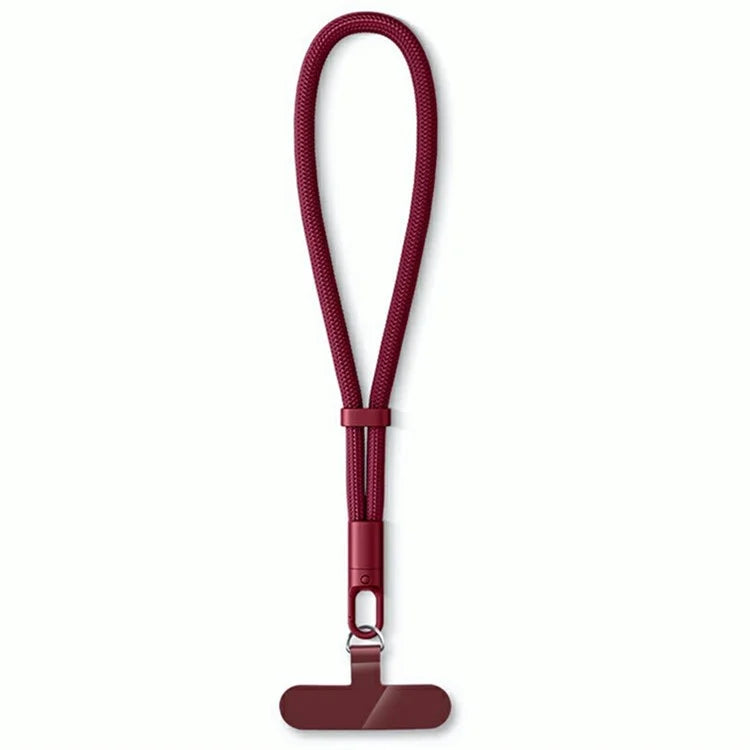 7mm Adjustable Wrist Strap Self-Locking Phone Lanyard with Tether Tab, 360-Degree Rotating Hook