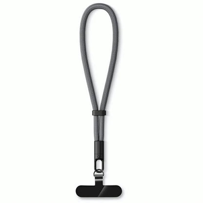 7mm Adjustable Wrist Strap Self-Locking Phone Lanyard with Tether Tab, 360-Degree Rotating Hook