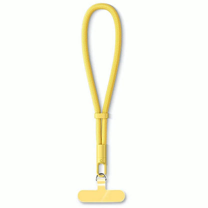 7mm Adjustable Wrist Strap Self-Locking Phone Lanyard with Tether Tab, 360-Degree Rotating Hook