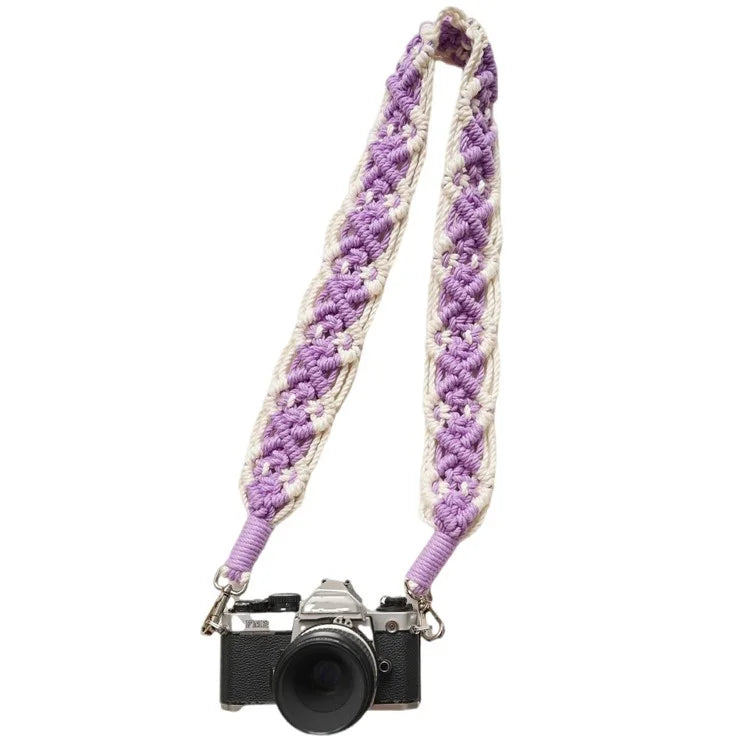 100cm Bohemian Style Hand-Woven Crossbody Strap for Phone, Camera Shoulder Strap Lanyard