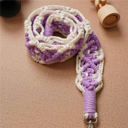 100cm Bohemian Style Hand-Woven Crossbody Strap for Phone, Camera Shoulder Strap Lanyard