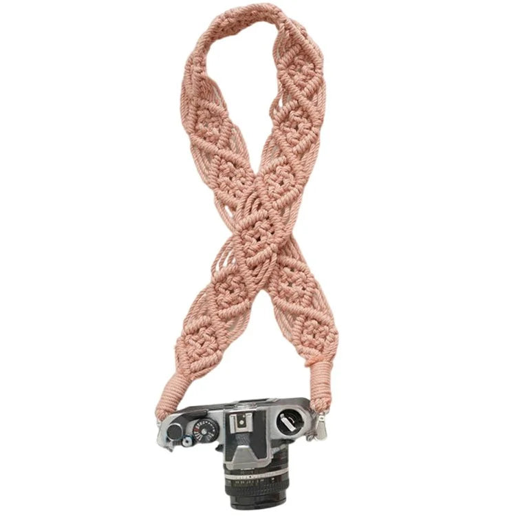 100cm Bohemian Style Hand-Woven Crossbody Strap for Phone, Camera Shoulder Strap Lanyard