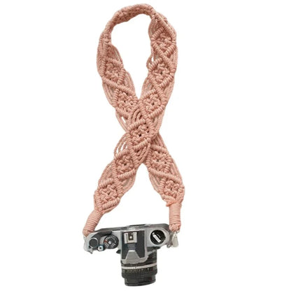 130cm Bohemian Style Hand-Woven Crossbody Strap for Phone, Camera, Bag Replacement Strap