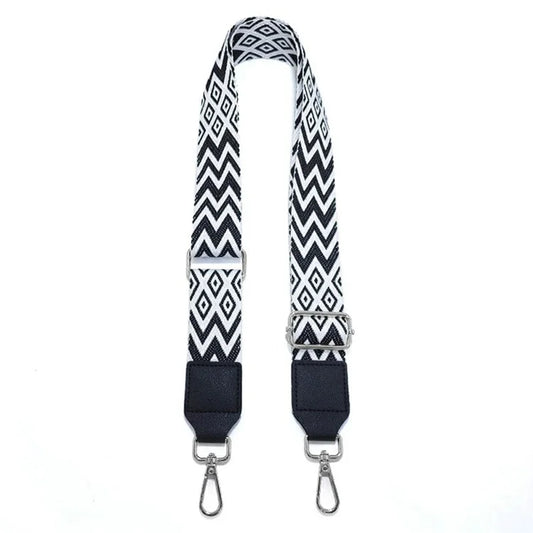 3.8cm Width Adjustable Replacement Shoulder Strap for Phone, Bag, Camera, Crossbody Strap with Silver Buckle