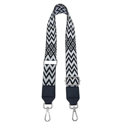 3.8cm Width Adjustable Replacement Shoulder Strap for Phone, Bag, Camera, Crossbody Strap with Silver Buckle