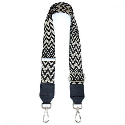 3.8cm Width Adjustable Replacement Shoulder Strap for Phone, Bag, Camera, Crossbody Strap with Silver Buckle
