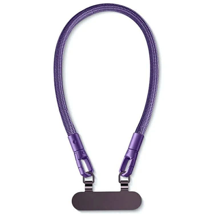 30cm Double Buckle Wrist Strap with Tether Tab, Anti-Loss Drop Protection Cell Phone Lanyard