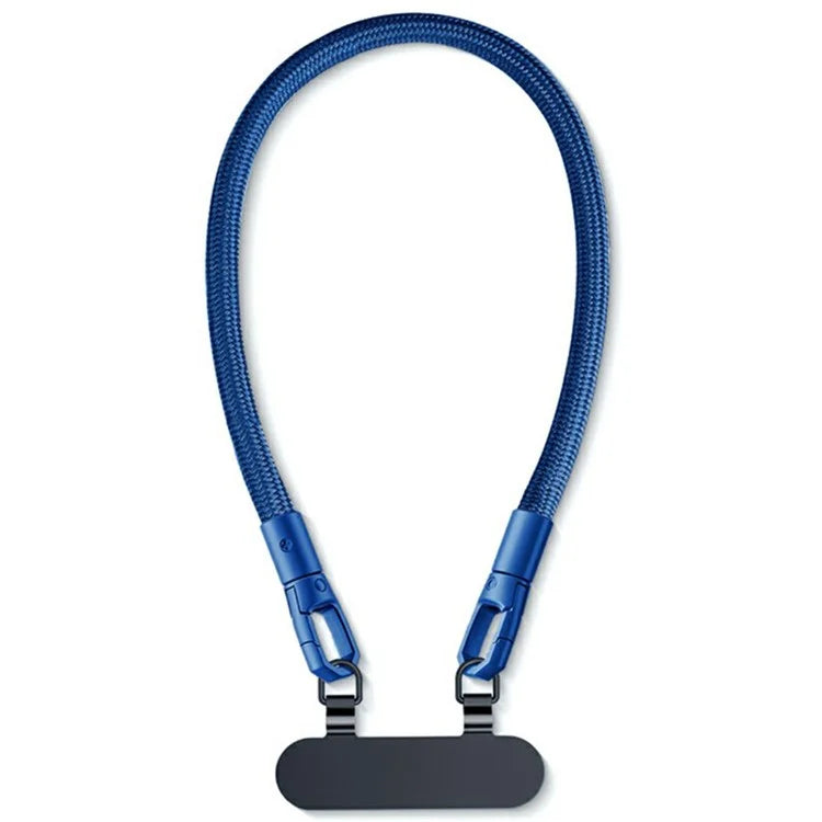 30cm Double Buckle Wrist Strap with Tether Tab, Anti-Loss Drop Protection Cell Phone Lanyard