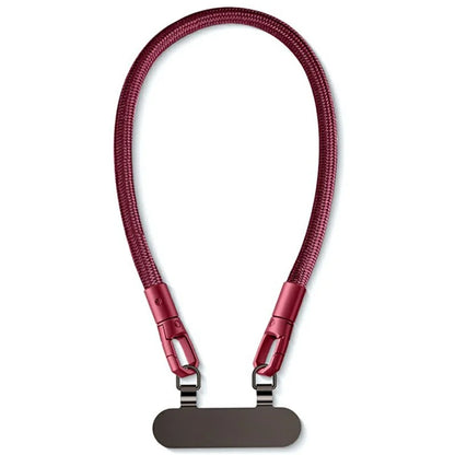 30cm Double Buckle Wrist Strap with Tether Tab, Anti-Loss Drop Protection Cell Phone Lanyard