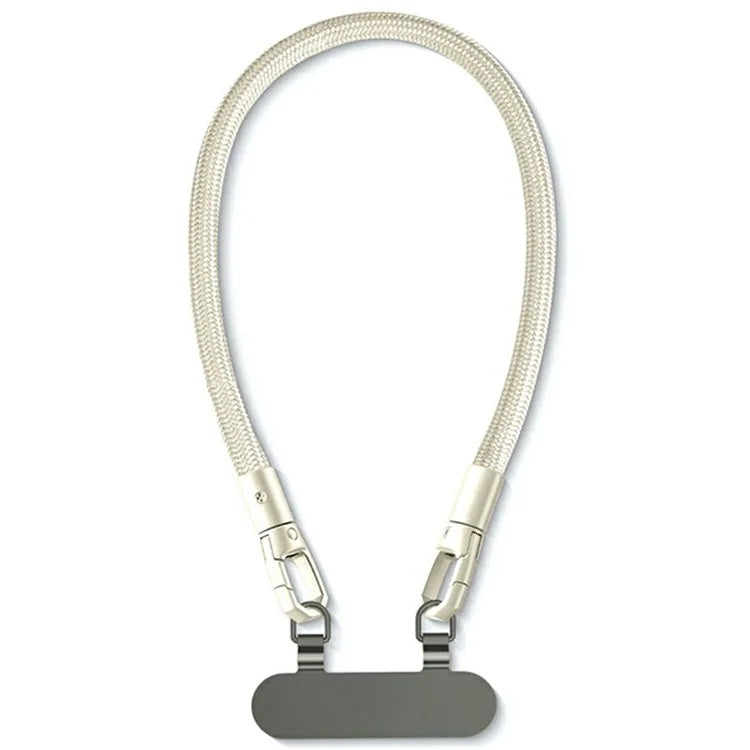 30cm Double Buckle Wrist Strap with Tether Tab, Anti-Loss Drop Protection Cell Phone Lanyard