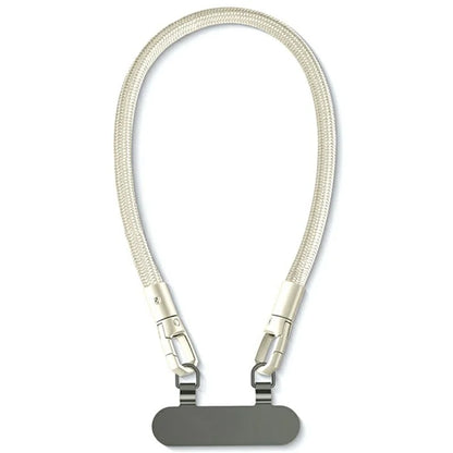 30cm Double Buckle Wrist Strap with Tether Tab, Anti-Loss Drop Protection Cell Phone Lanyard