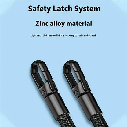 30cm Double Buckle Wrist Strap with Tether Tab, Anti-Loss Drop Protection Cell Phone Lanyard