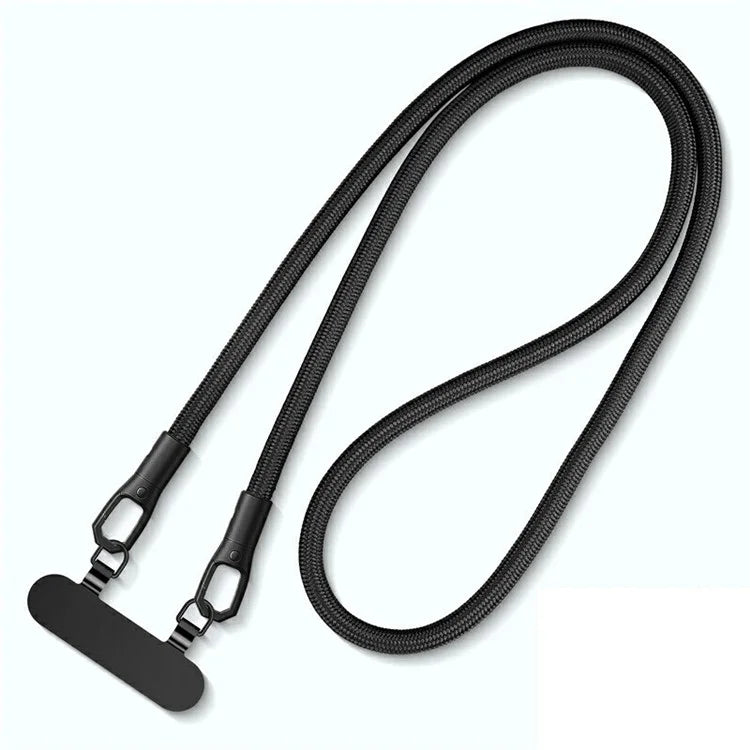 90mm Neck Strap with Tether Tab, Anti-Loss Drop Protection Double Buckle Cell Phone Long Lanyard