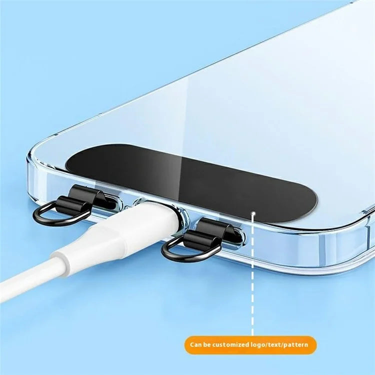 90mm Neck Strap with Tether Tab, Anti-Loss Drop Protection Double Buckle Cell Phone Long Lanyard