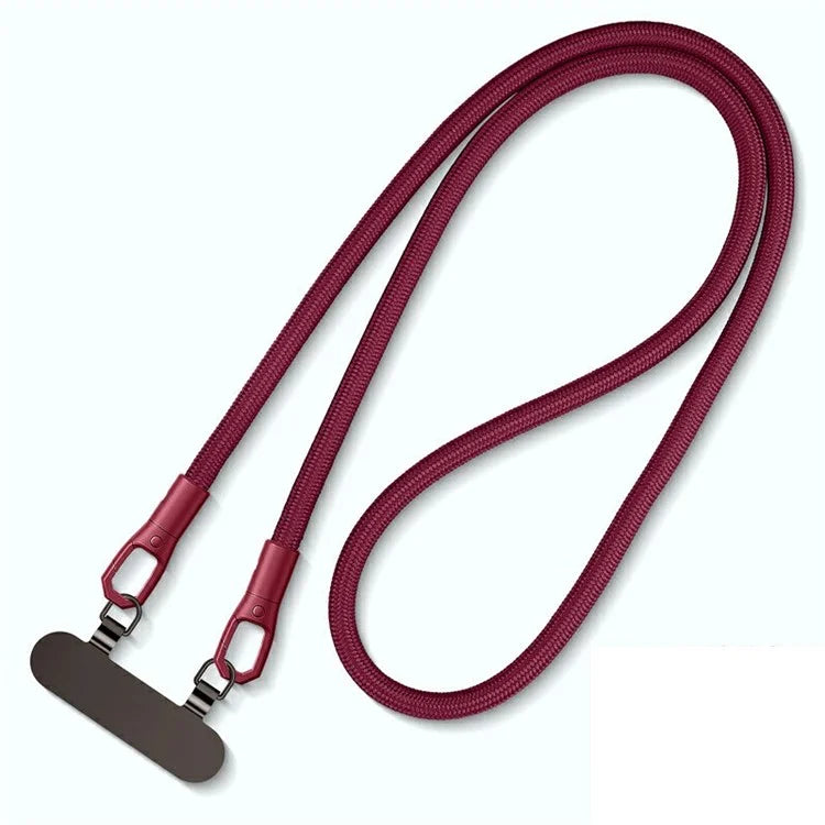 90mm Neck Strap with Tether Tab, Anti-Loss Drop Protection Double Buckle Cell Phone Long Lanyard