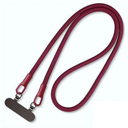90mm Neck Strap with Tether Tab, Anti-Loss Drop Protection Double Buckle Cell Phone Long Lanyard