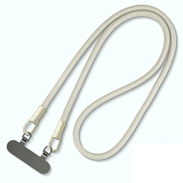 90mm Neck Strap with Tether Tab, Anti-Loss Drop Protection Double Buckle Cell Phone Long Lanyard