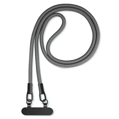 130mm Crossbody Strap with Tether Tab, Anti-Loss Drop Protection Double Buckle Cell Phone Long Lanyard