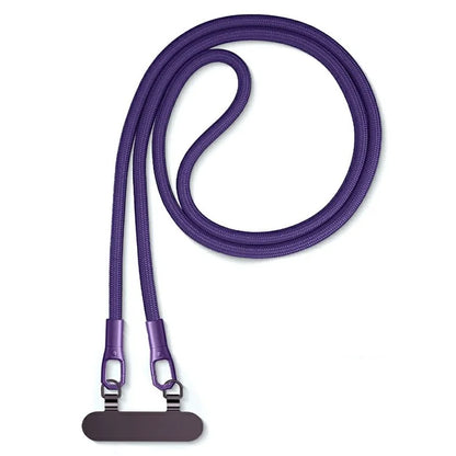 130mm Crossbody Strap with Tether Tab, Anti-Loss Drop Protection Double Buckle Cell Phone Long Lanyard