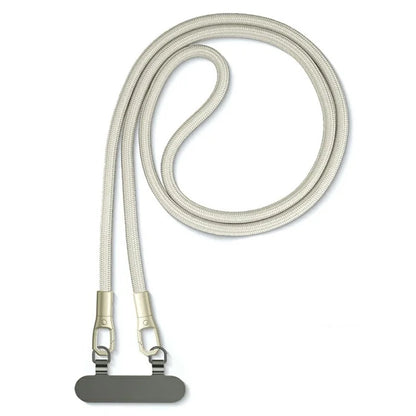 130mm Crossbody Strap with Tether Tab, Anti-Loss Drop Protection Double Buckle Cell Phone Long Lanyard