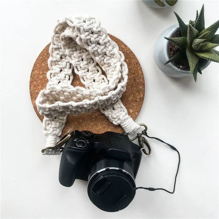 120cm Handwoven Camera Strap Bohemian Style Bag Shoulder Strap Crossbody Lanyard