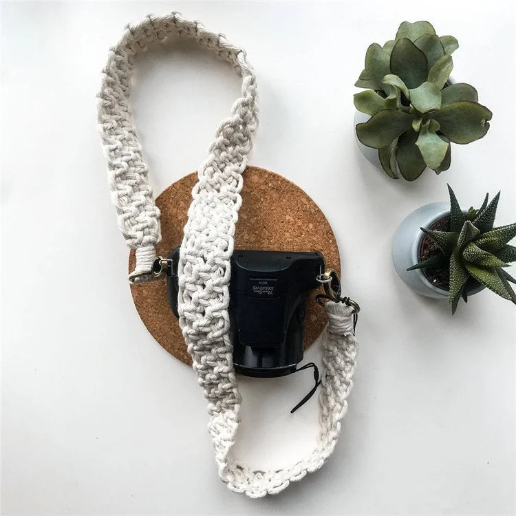 120cm Handwoven Camera Strap Bohemian Style Bag Shoulder Strap Crossbody Lanyard