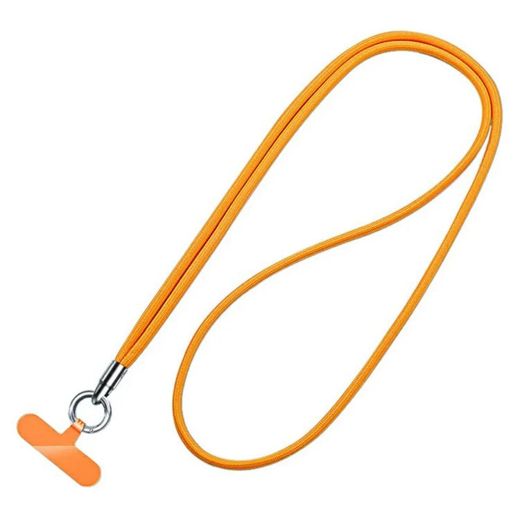 6mm Bullet-Shaped Crossbody Phone Lanyard with Tether Tab, Detachable Ring Cell Phone Shoulder Strap