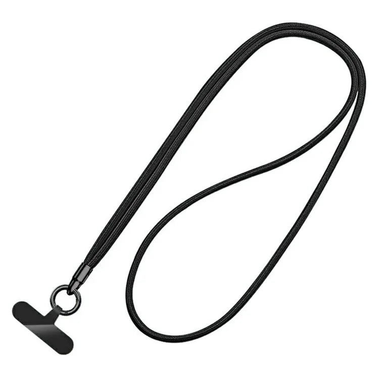 6mm Bullet-Shaped Crossbody Phone Lanyard with Tether Tab, Detachable Ring Cell Phone Shoulder Strap