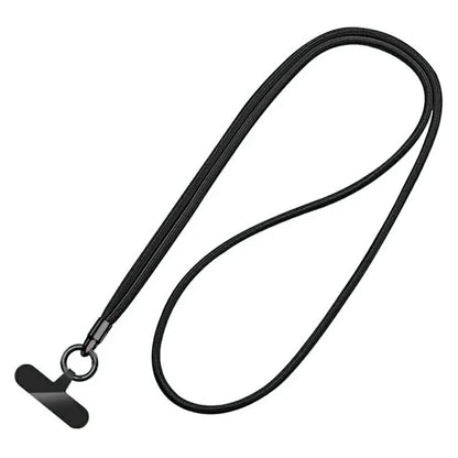 6mm Bullet-Shaped Crossbody Phone Lanyard with Tether Tab, Detachable Ring Cell Phone Shoulder Strap