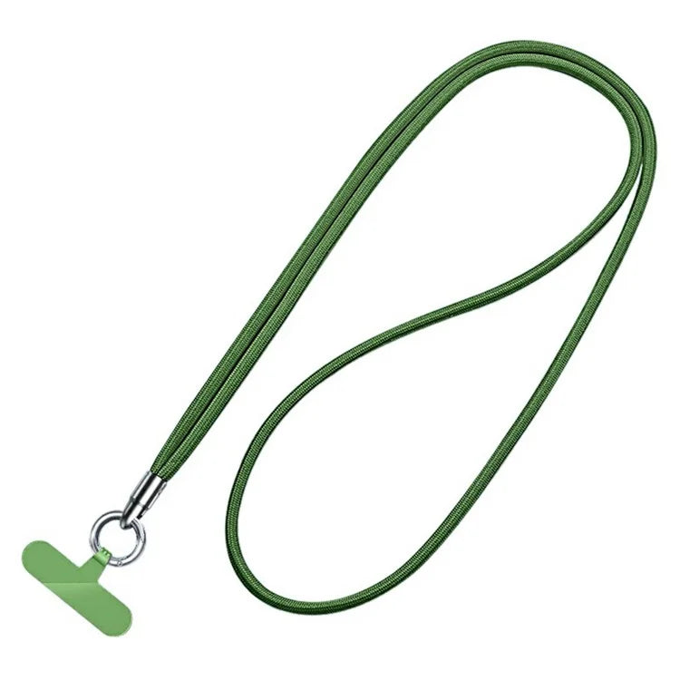 6mm Bullet-Shaped Crossbody Phone Lanyard with Tether Tab, Detachable Ring Cell Phone Shoulder Strap
