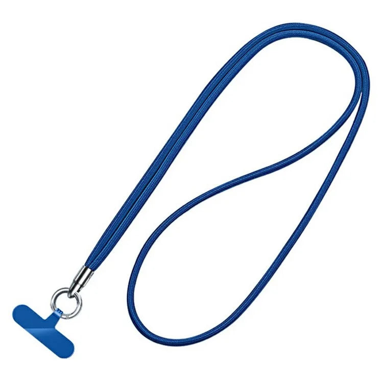 6mm Bullet-Shaped Crossbody Phone Lanyard with Tether Tab, Detachable Ring Cell Phone Shoulder Strap