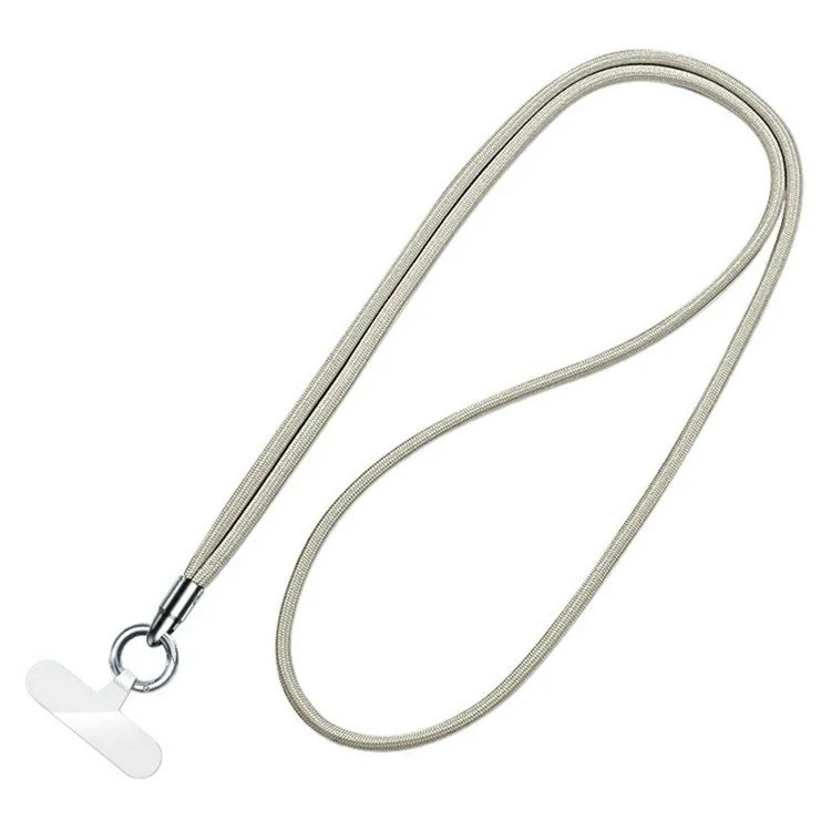 6mm Bullet-Shaped Crossbody Phone Lanyard with Tether Tab, Detachable Ring Cell Phone Shoulder Strap