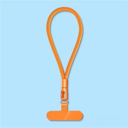 6mm Polyester Wrist Strap for Mobile Phone Lanyard with Tether Tab, Rotating Buckle