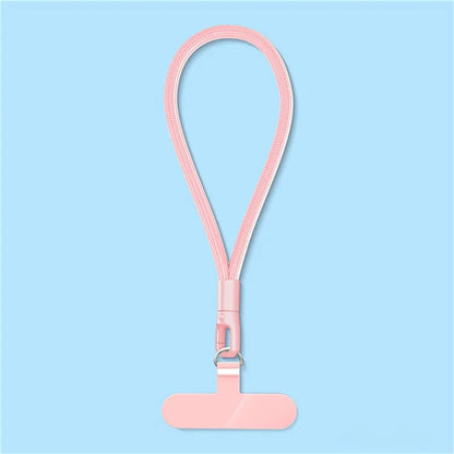 6mm Polyester Wrist Strap for Mobile Phone Lanyard with Tether Tab, Rotating Buckle