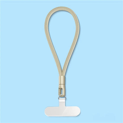 6mm Polyester Wrist Strap for Mobile Phone Lanyard with Tether Tab, Rotating Buckle