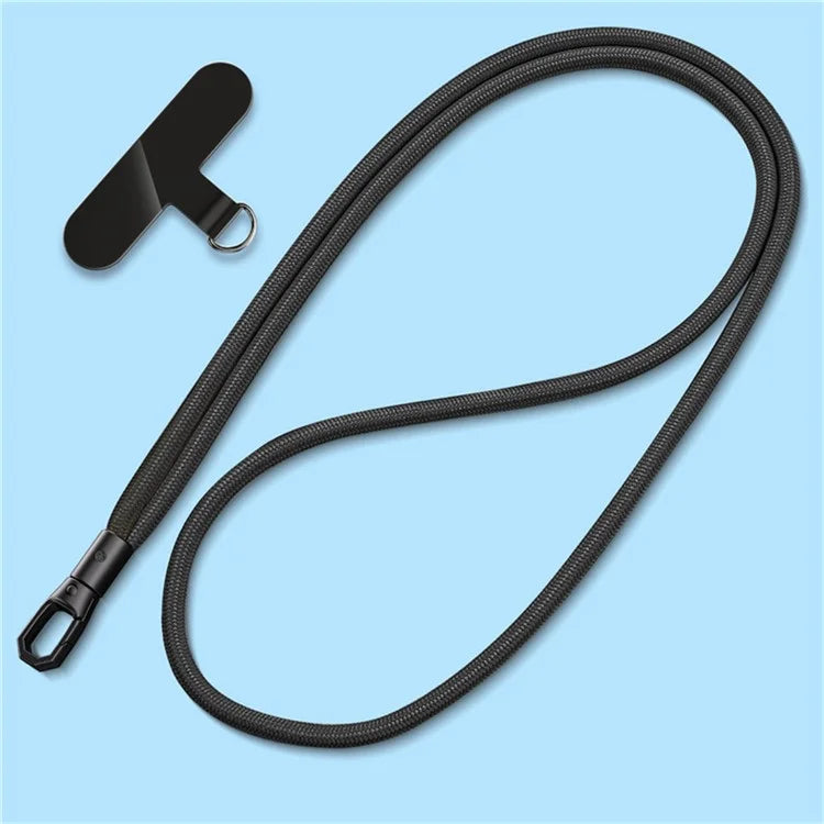 6mm Anti-Lost Phone Lanyard with Tether Tab, Rotating Buckle Cell Phone Neck Strap