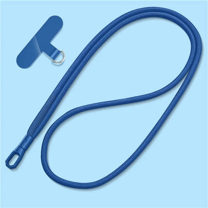 6mm Anti-Lost Phone Lanyard with Tether Tab, Rotating Buckle Cell Phone Neck Strap