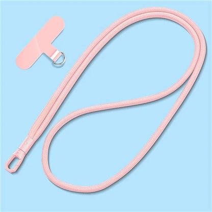 6mm Anti-Lost Phone Lanyard with Tether Tab, Rotating Buckle Cell Phone Neck Strap
