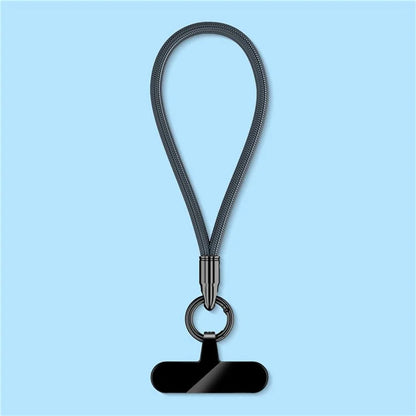 6mm Bullet-Shaped Phone Lanyard with Tether Tab, Detachable Buckle Cell Phone Wrist Strap