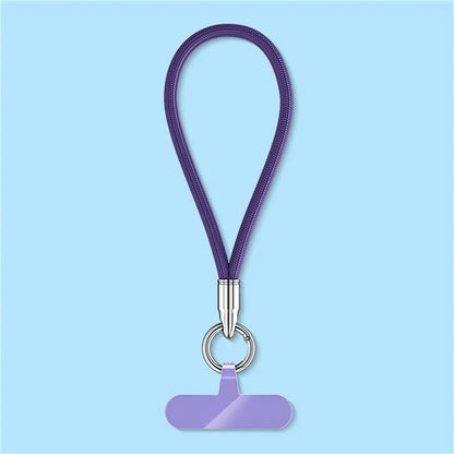6mm Bullet-Shaped Phone Lanyard with Tether Tab, Detachable Buckle Cell Phone Wrist Strap
