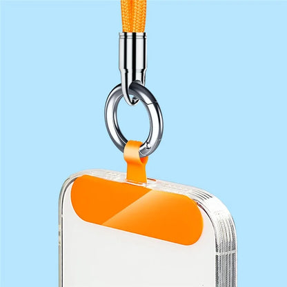 6mm Bullet-Shaped Phone Lanyard with Tether Tab, Detachable Buckle Cell Phone Wrist Strap