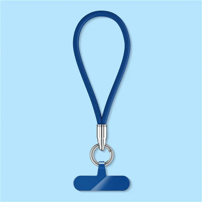 6mm Bullet-Shaped Phone Lanyard with Tether Tab, Detachable Buckle Cell Phone Wrist Strap