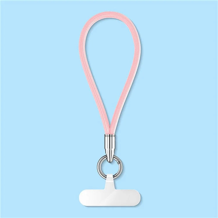 6mm Bullet-Shaped Phone Lanyard with Tether Tab, Detachable Buckle Cell Phone Wrist Strap
